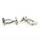 Silver Slithering Sneaky Snake Cufflinks3.jpg